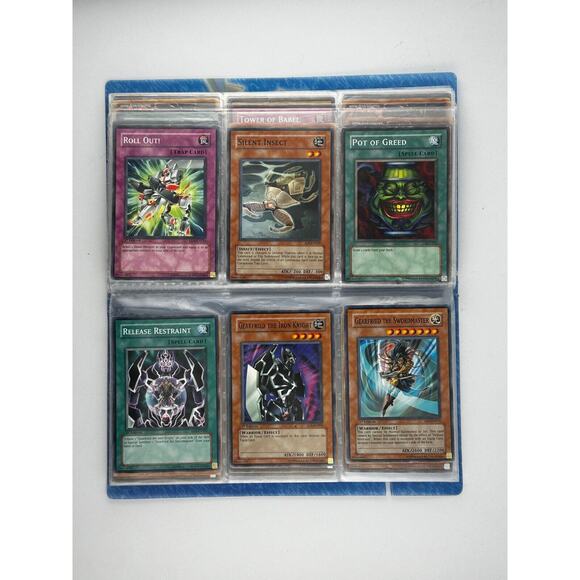 vtg yu-gi-oh 101 card lot Folio mixed Holo Foil 1st ed Rare - Picture 15 of 16